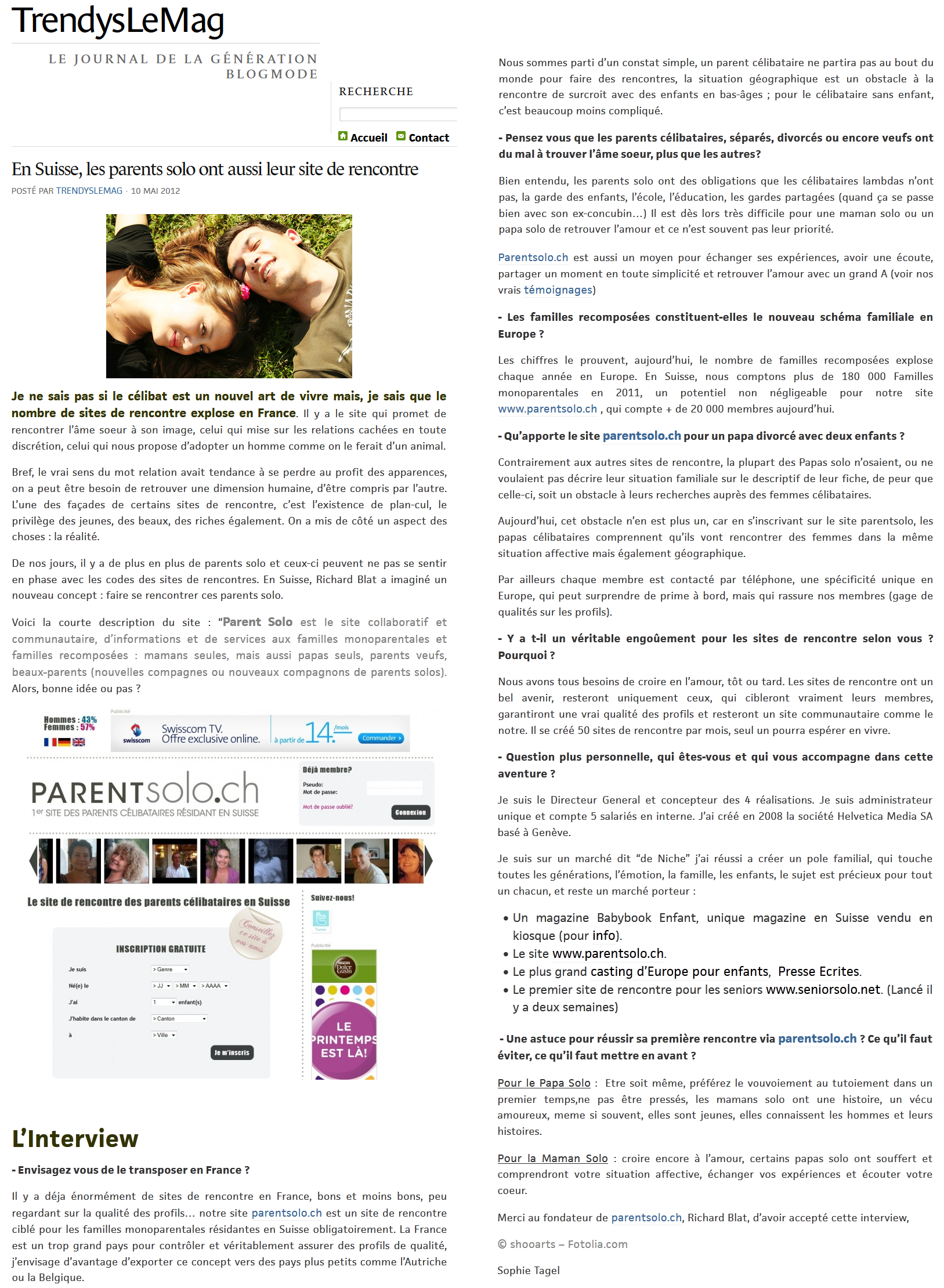 press